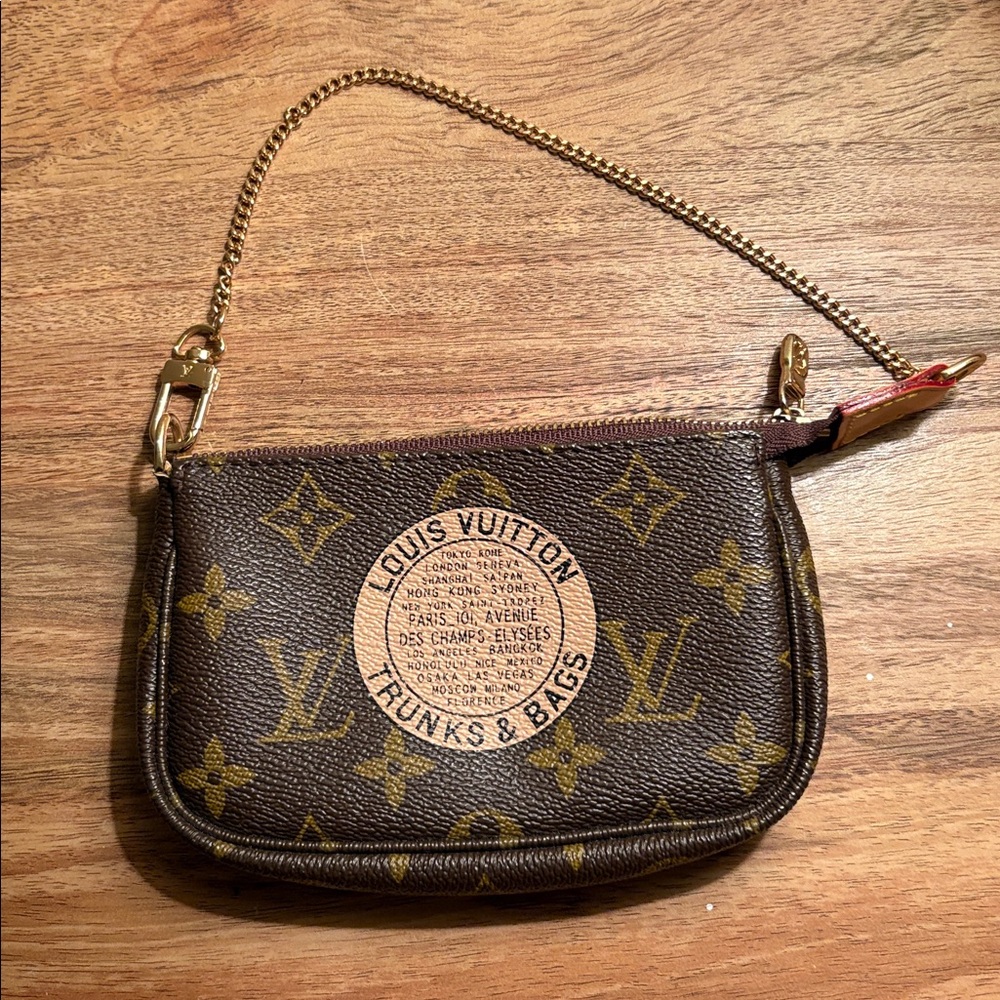 Louis Vuitton Pochette Accessoires Limited Edition Monogram Canvas Mini - Picture 3 of 9